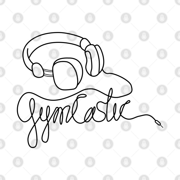 Disover GymCastic Headphones - Gymcastic - T-Shirt