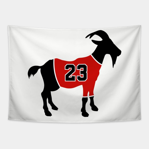 Michael Jordan Goat Tapestry by slawisa