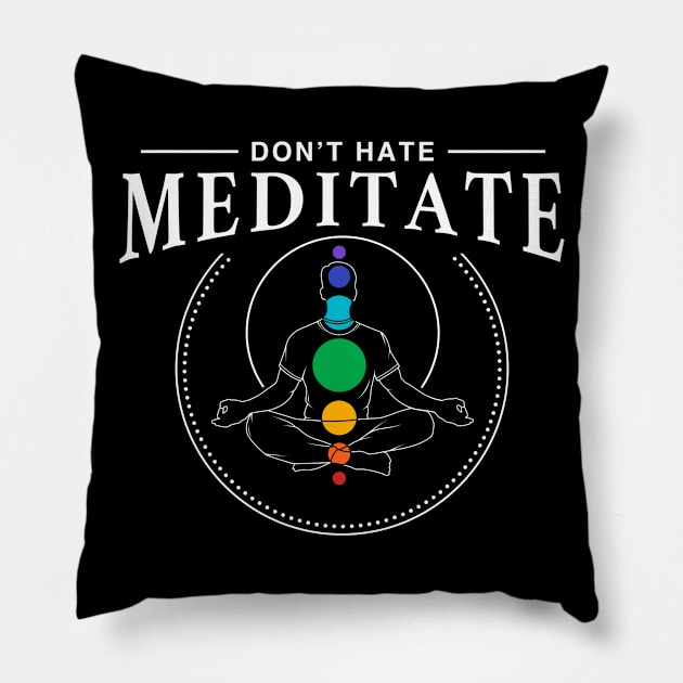 Meditation Love Pillow by Markus Schnabel