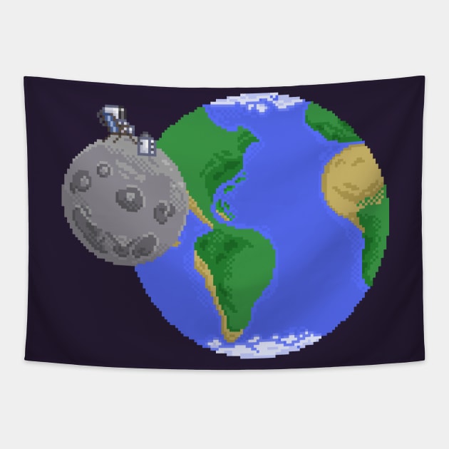 Pixelart The Voyager Tapestry by PixelCarvel