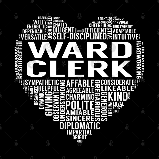 Ward Clerk Heart by LotusTee