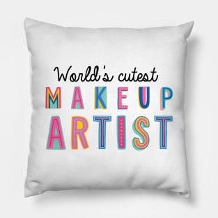 Makeup Artist Gifts | World's cutest Makeup Artist Pillow