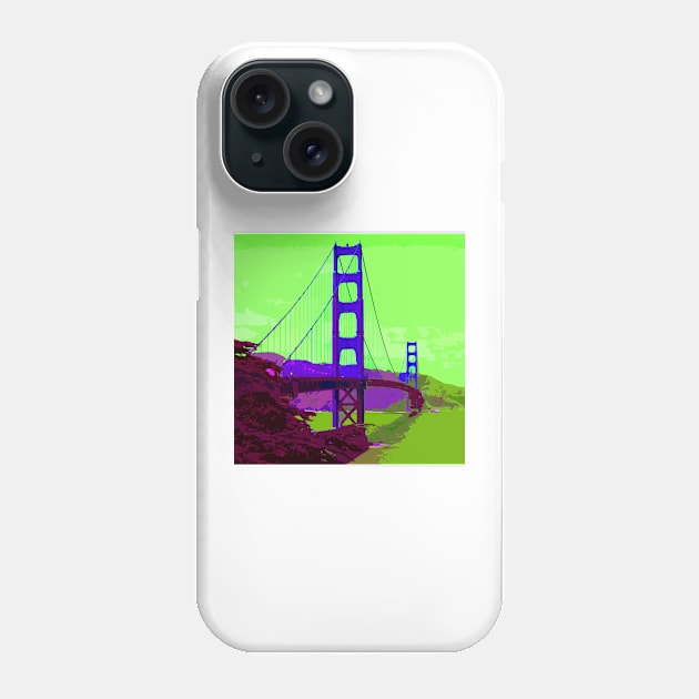 Golden Gate Bridge 003 Phone Case by JAMFoto