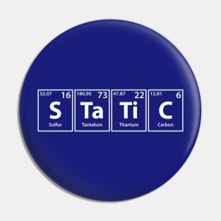 Static (S-Ta-Ti-C) Periodic Elements Spelling Pin
