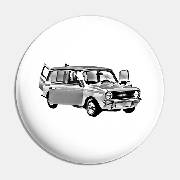 Classic MINI Cooper Clubman Version 2 Pin by CarTeeExclusives