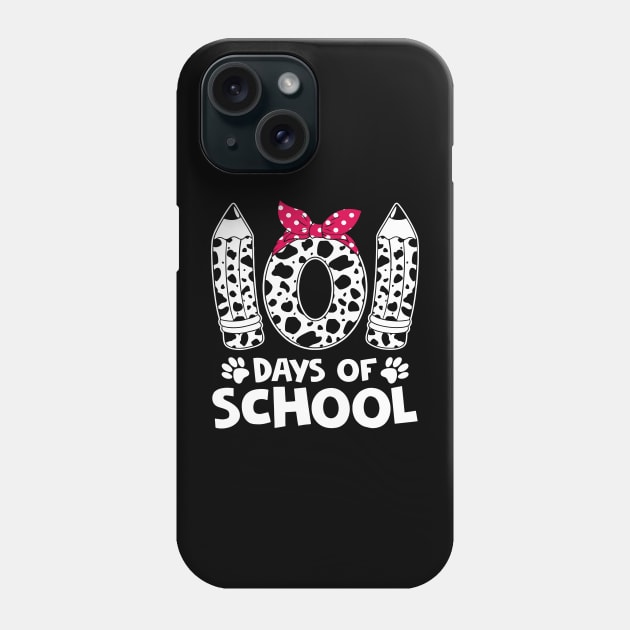 Happy 101 Days Of School Funny Student Teacher Kids Phone Case by LEGO