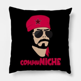 Che Guevara Hipster | Black | Comrade of Subculture Pillow