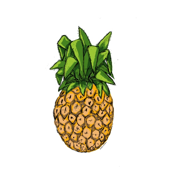 Pineapple by JuliaArtPaint