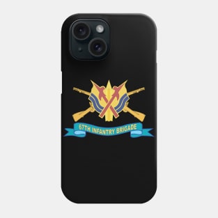 67th Infantry Brigade w Br - DUI - Ribbon X 300 Phone Case