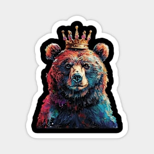 bear king Magnet