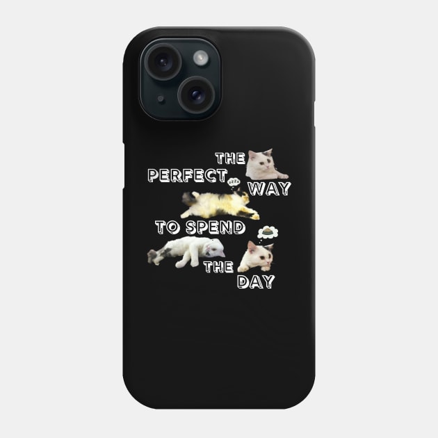 The perfect way to spend the day Phone Case by always.lazy