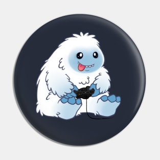 cute bigfoot gamer gamepad believer Pin