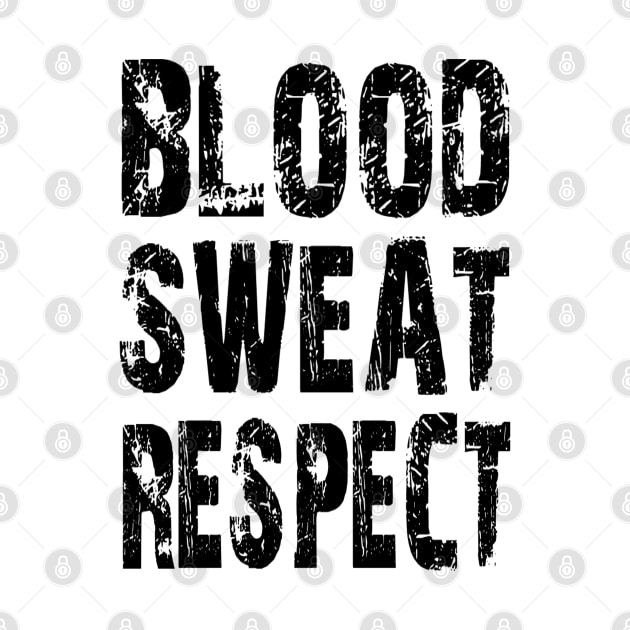 Blood, Sweat, Respect by Vitalitee