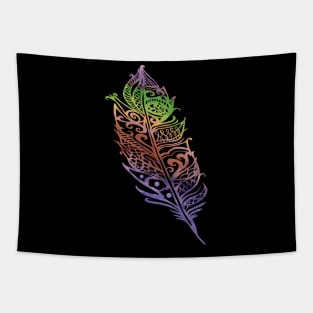 Color Feather Tapestry