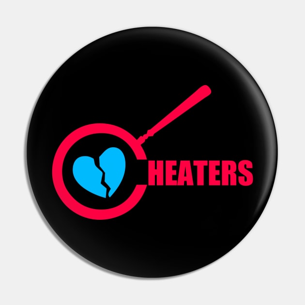 Cheaters Humor Pin by LandriArt