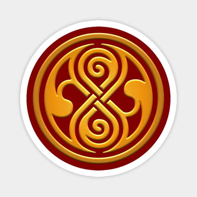 Seal of Rassilon Magnet by Kerchow