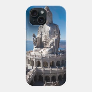 maitreya buddha statue Phone Case