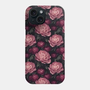 Vibrant Watercolor Wild Roses - Background Phone Case