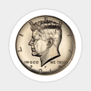 Kennedy coin Magnet