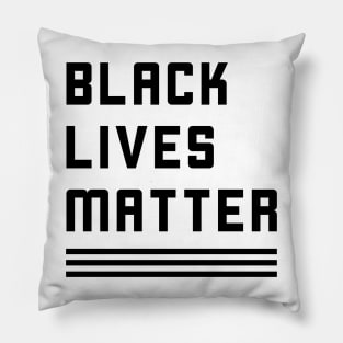 Black Lives Matter (Black) Pillow