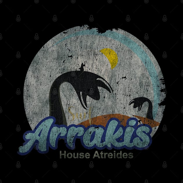 Visit Arrakis - Vintage Distressed Surf -  Fresh Design by BackRetro Shop