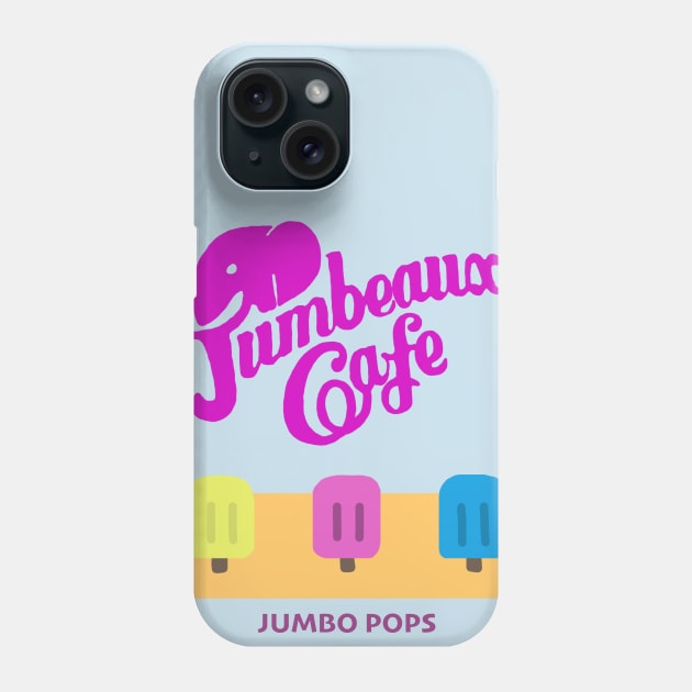 Jumbeaux's Cafe Phone Case by MushuSupplyCo