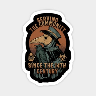 Plague Doctor - Serving the Community Magnet