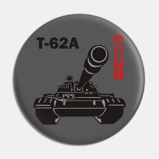 Soviet medium tank T-62A Pin