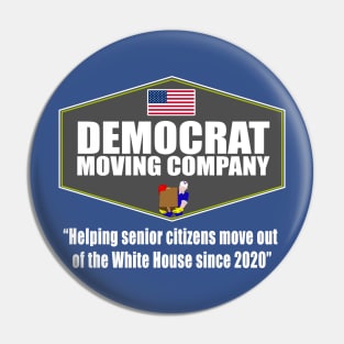 Democrat Moving Company 2020 Pin