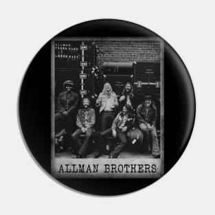 The Allman Brothers // Minimalist Fanart Pin