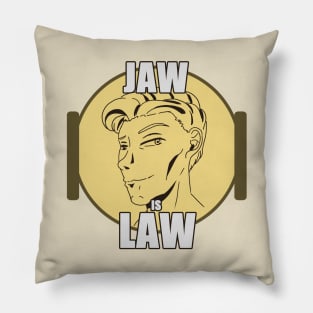 Jaw is Law Anime Style Pillow
