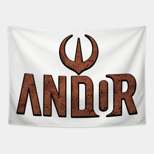 Andor Raised Logo Tapestry