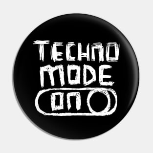 Techno Mode ON in Hand Writing Pin