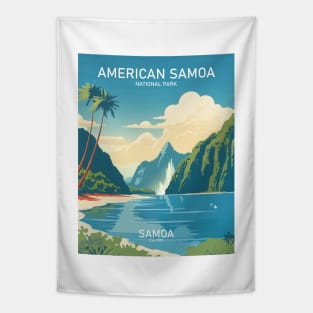 AMERICAN SAMOA NATIONAL PARK Art Tapestry