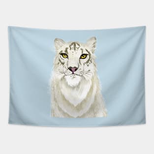 Snow Leopard Tapestry