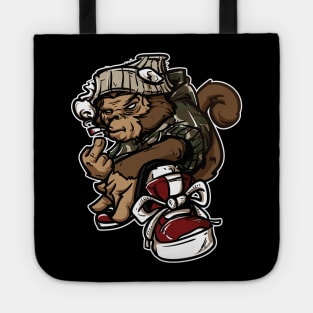 Hip Hop Monkey Graffiti Character Tote