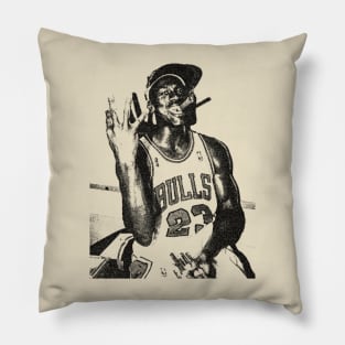 Michael Jordan Vintage Pillow