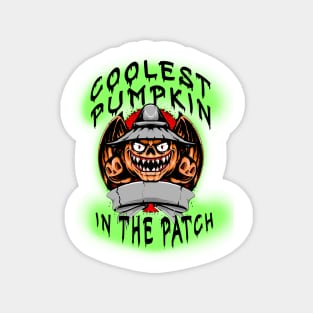 Coolest Pumpkin In The Patch - Coolest Halloween Magnet