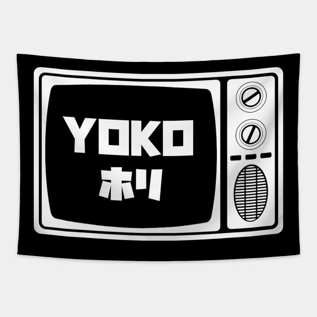 Shmup Yoko Mode Tapestry by Issho Ni