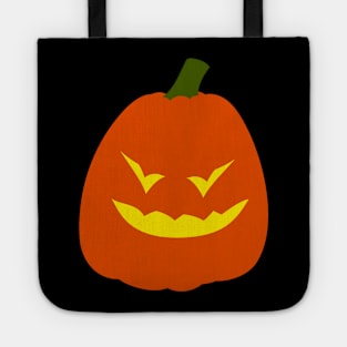 Funny Jolly Old Friendly Halloween Pumpkin Tote