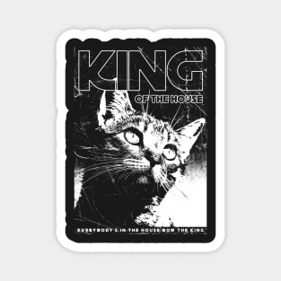 Cat is King of the House Magnet