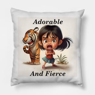 Fierce Girls - adventuresofsela.com Pillow