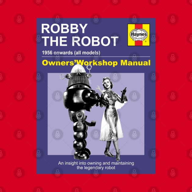 Robby the robot Haynes repair manual by Froggyfranck