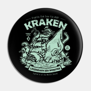 Kraken Cryptids Club Pin