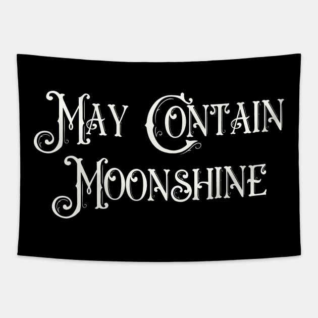 May Contain Moonshine Tapestry by Art from the Blue Room