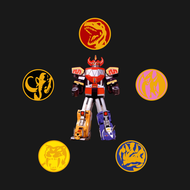 Mighty Morphin' Power Rangers by conatron13