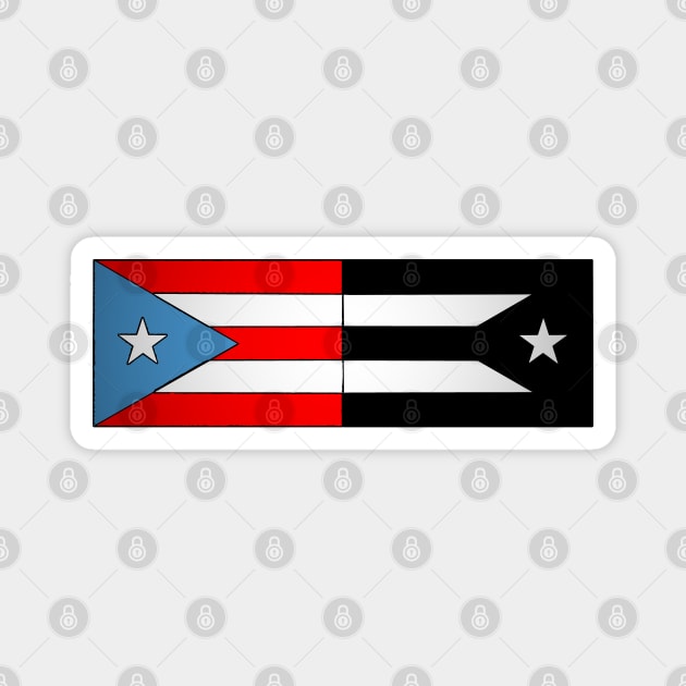 Puerto Rican Flags Magnet by SoLunAgua