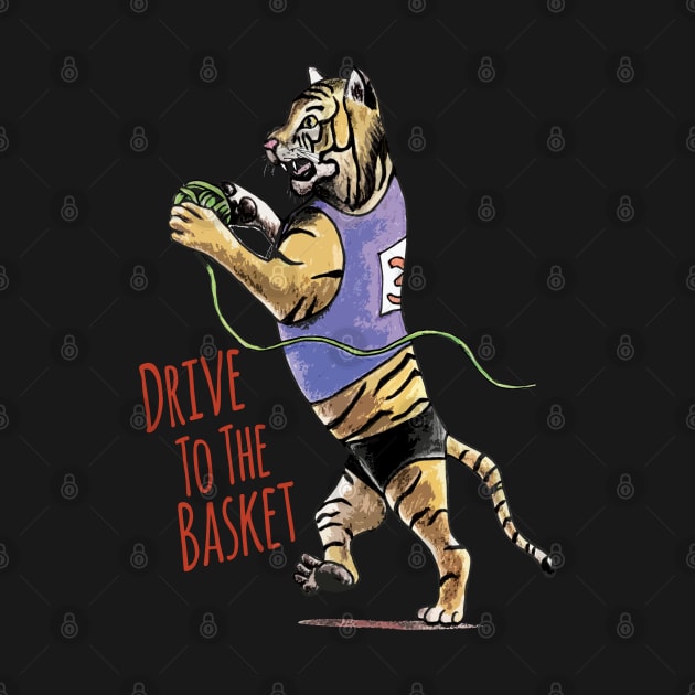 Drive to the Basket by Hambone Picklebottom