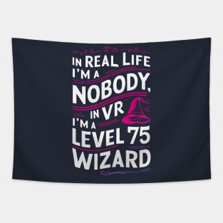 VR Geek Quote Tapestry