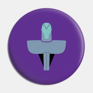 Minimalist Villain Pin